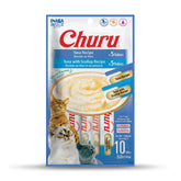 Pack INABA Churu en tubes, friandise hydratante pour chat.