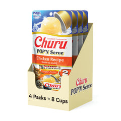 INABA Churu Pop'N Serve gelée poulet en tasse, hydratation et goût