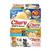 INABA Churu Pop'N Serve chat poulet en portion 34 g prête à servir.