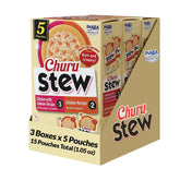 INABA Churu Stew sachet poulet: texture pratique et hydratation facilitée.