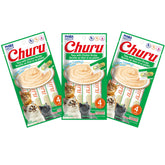 INABA Churu Thon-Poulet : tube crème onctueuse, friandise hydratante et savoureuse.
