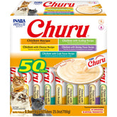 INABA Churu tube crème poulet, friandise humide et hydratante pour chats.