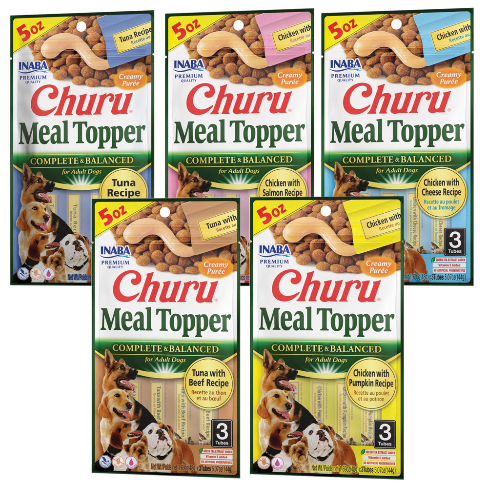 INABA Churu, tube crème purée pour chien, texture onctueuse et pratique