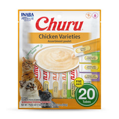 INABA Churu tube poulet, texture onctueuse et hydratante pour léchage