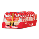 INABA Twins emiettes poulet dans bouillon gelé, topper savoureux pour croquettes