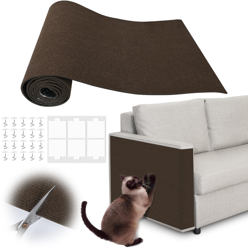 Inchoco tapis-grattage chat adhésif sur canapé protégé et durable