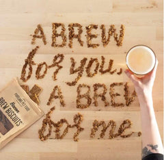 Ingrédients naturels et origine USA dans Portland Brew Biscuit.