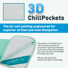INSPECTOR TAIL Sac de transport menthe, pratique pour emporter le tapis.