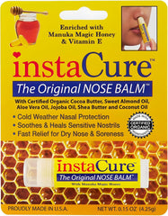 Baume pour le nez INSTACURE en emballage pratique pour emporter.