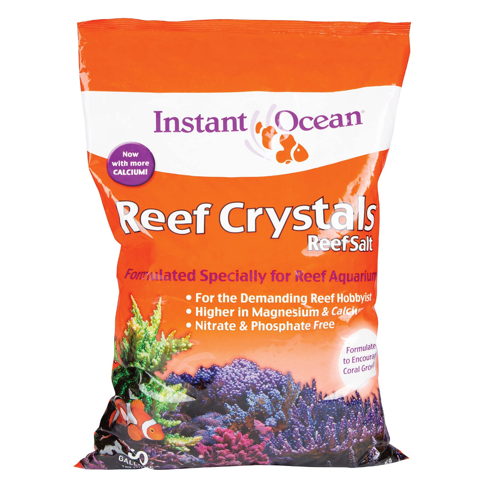 instant ocean reef crystals emballage etiquette pret pour utilisation en aquarium récifal