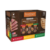 Instinct sachets boeuf: protéines réelles pour ajouter saveur et hydratation.