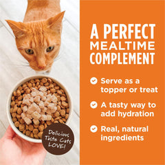 Instinct Cravings sachet ouvert chat, topper pratique pour varier les repas.