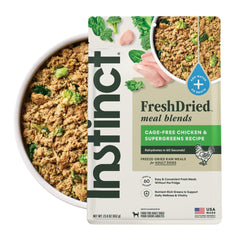 Instinct FreshDried emballage visible, pratique pour le rangement sans réfrigération