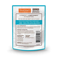 Instinct Healthy Cravings thon dans sauce savoureuse sachets 3oz: repas humide et appétissant
