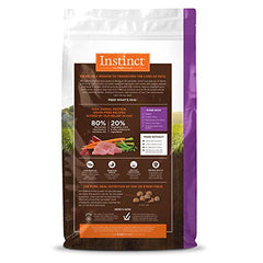 Instinct Original croquettes lapin vrai, premier ingrédient pour une nutrition complète.
