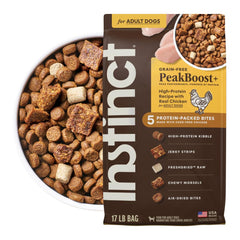 Instinct PeakBoost – sac croquettes poulet sans cereales pour chien actif