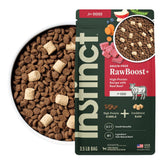 Instinct RawBoost sac boeuf : nourriture naturelle sans céréales pour chien.