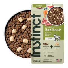 Instinct RawBoost sac-chien agneau et avoine, alimentation saine et riche en protéines