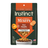 Instinct RawBoost Topper poulet cage-free sur bol, enrichit l’alimentation du chien