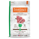 Instinct régime ingrédients limités – agneau unique pour chiens sensibles.