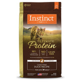 Instinct Ultimate Protein : premier ingrédient canard pour une nutrition riche en protéines.
