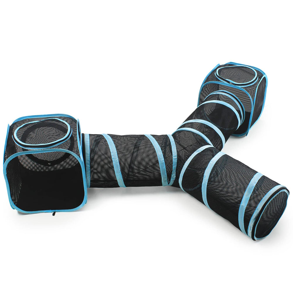INTURN Tente chat avec maille respirante, idéale pour usage intérieur et extérieur.