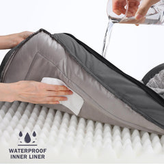 Housse amovible et imperméable, lavage facile pour propreté durable.