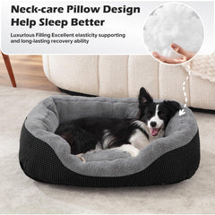 INVENHO lit-chien-bolsters-larges assure un support latéral confortable.