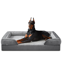 INVENHO lit chien orthopedique extralarge offre soutien et confort