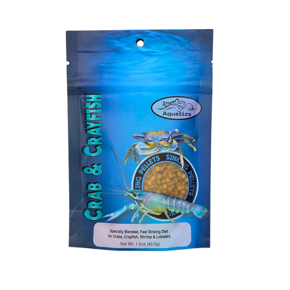 Invert Aquatics batonnet crabe écrevisse qui coule, alimentation pratique pour crustacés