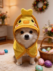 Absorbante microfibre IOICYBF, robe chien jaune, essuie efficacement.
