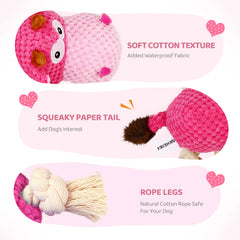 IOKHEIRA – Doudou crinkle papier, stimulation auditive pour plus d’amusement.
