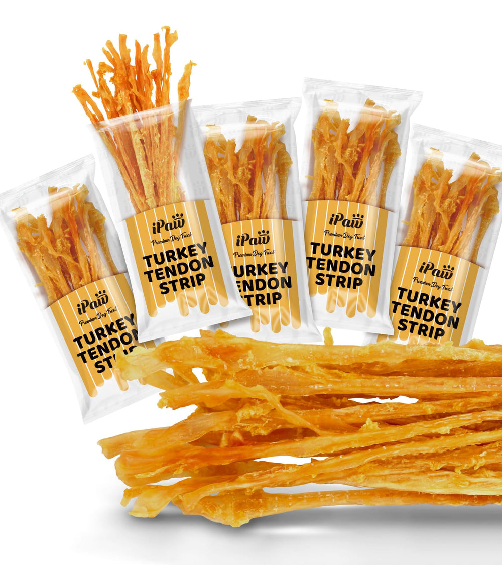 iPaw Tendons de Dinde – pack large prêt à mâcher pour chiens