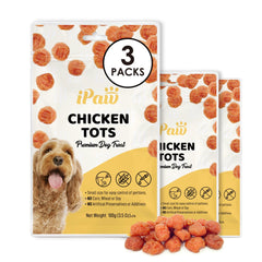 iPaw Tots Poulet: trois paquets prêts pour l'entraînement