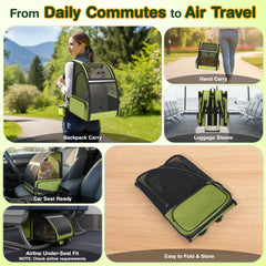 ipetstation sac-dos-chat-mesh-respirant assure ventilation constante pendant les promenades