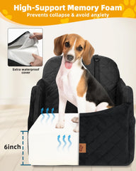 Housse Ishineon mousse mémoire et velours doux pour le confort.