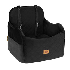 Siège Ishineon pour chien: coussin surélevé offrant une vue extérieure.