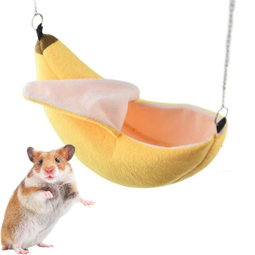 ISMARTEN banane-lit-maison: hamac pour petit animal, confort immédiat.
