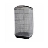 ISMARTENjupe cage en nylon, couvre plumes et graines pour cage d'oiseaux.