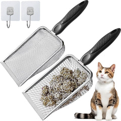 ISYOKE pelle-litiere-metal-anse: outil robuste et ergonomique pour litière.