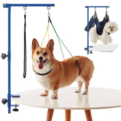IVEKEN bras-armature toilettage chien 35 régable, confort et stabilité lors du soin.