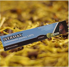 Ivermax paste, seringue: application facile pour cheval.
