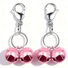 IVIA PET: cloches pour collier chat rose, ensemble de quatre pour mieux localiser.