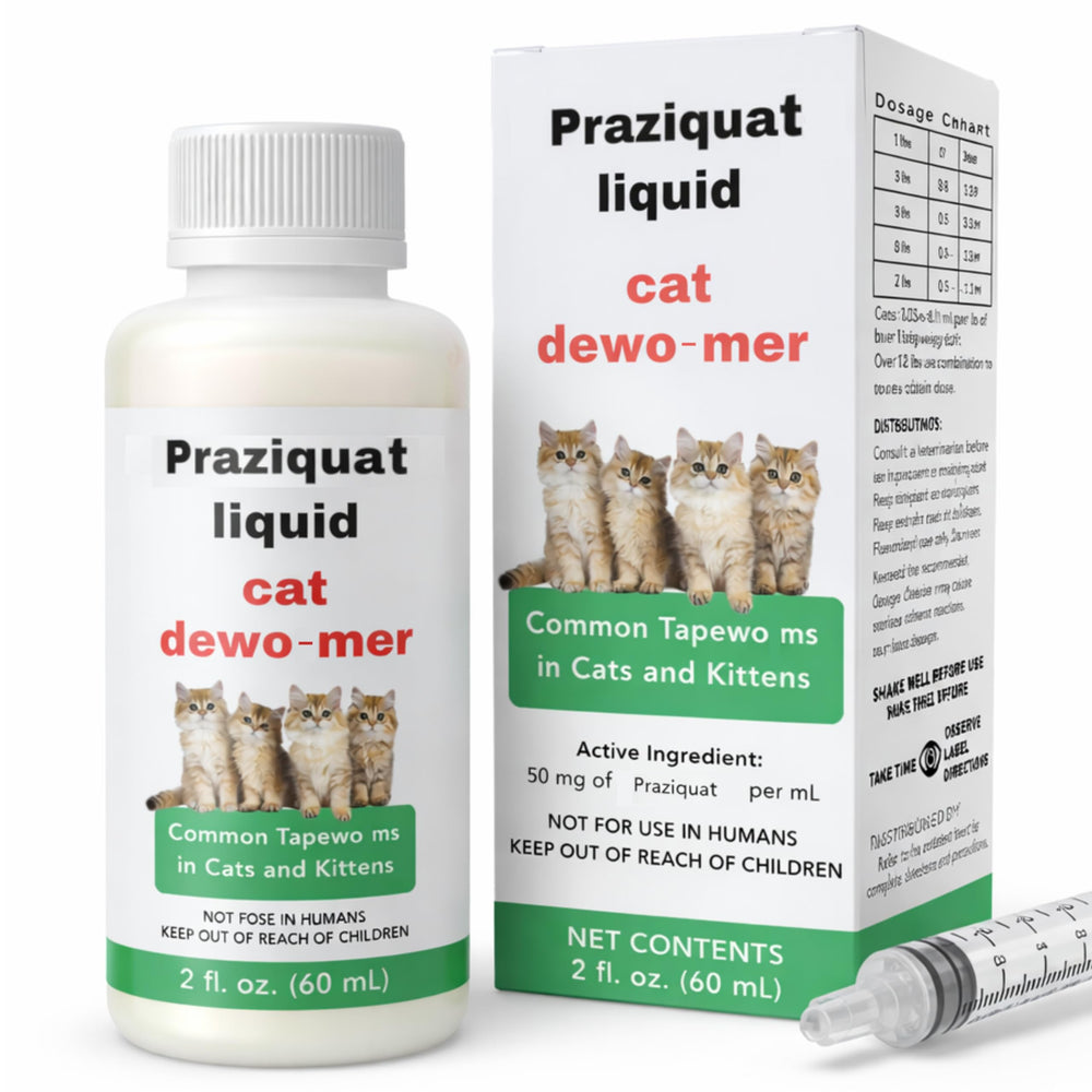 IVULTRA Lvermect Liquide pour Chats: flacon prêt à l’emploi, mélange facile avec nourriture.