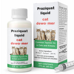 IVULTRA Lvermect Liquide pour Chats: flacon prêt à l’emploi, mélange facile avec nourriture.