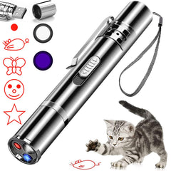 IVVTRYI pointeur laser et jouet chat en action pour l'exercice et le divertissement