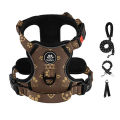 IVY&LANE harnais anti-traction pour chien, enfichage facile et confort.