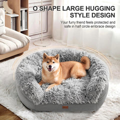 iweepet Fluffy: design demi-ronde enveloppant pour un sommeil rassurant.