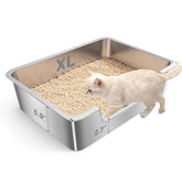 Ixaro litière entrée basse 2,7 pouces facilite l’accès pour chat âgé.