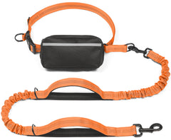 iYoShop courroie mains libres avec pochette zippée orange, pratique pour téléphone et clés.
